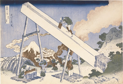 冨嶽三十六景 遠江山中